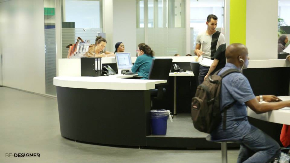 Bureaux Actiris — aménagement tertiaire Bruxelles